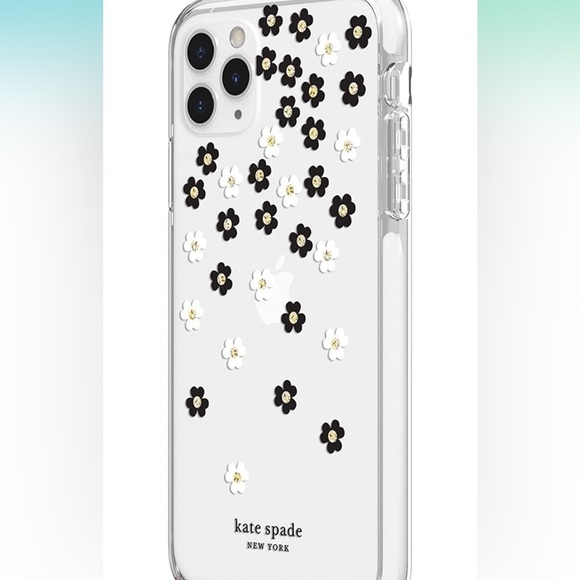 NWT Kate Spade New York Scattered Flowers iPhone 11 Pro Max Clear Floral Case - Picture 7 of 9